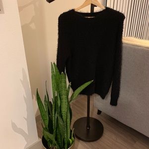 SALE: Black Popcorn Sweater